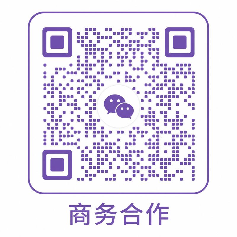 小蓝导航商务二维码